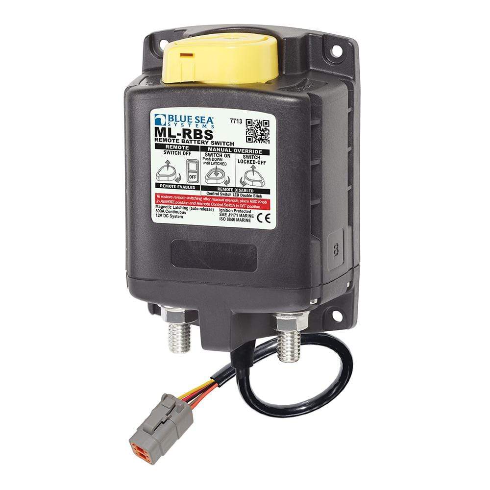 Blue Sea System Qualifies for Free Shipping Blue Sea ML-RBS Remote Battery Switch with Manual #7713100
