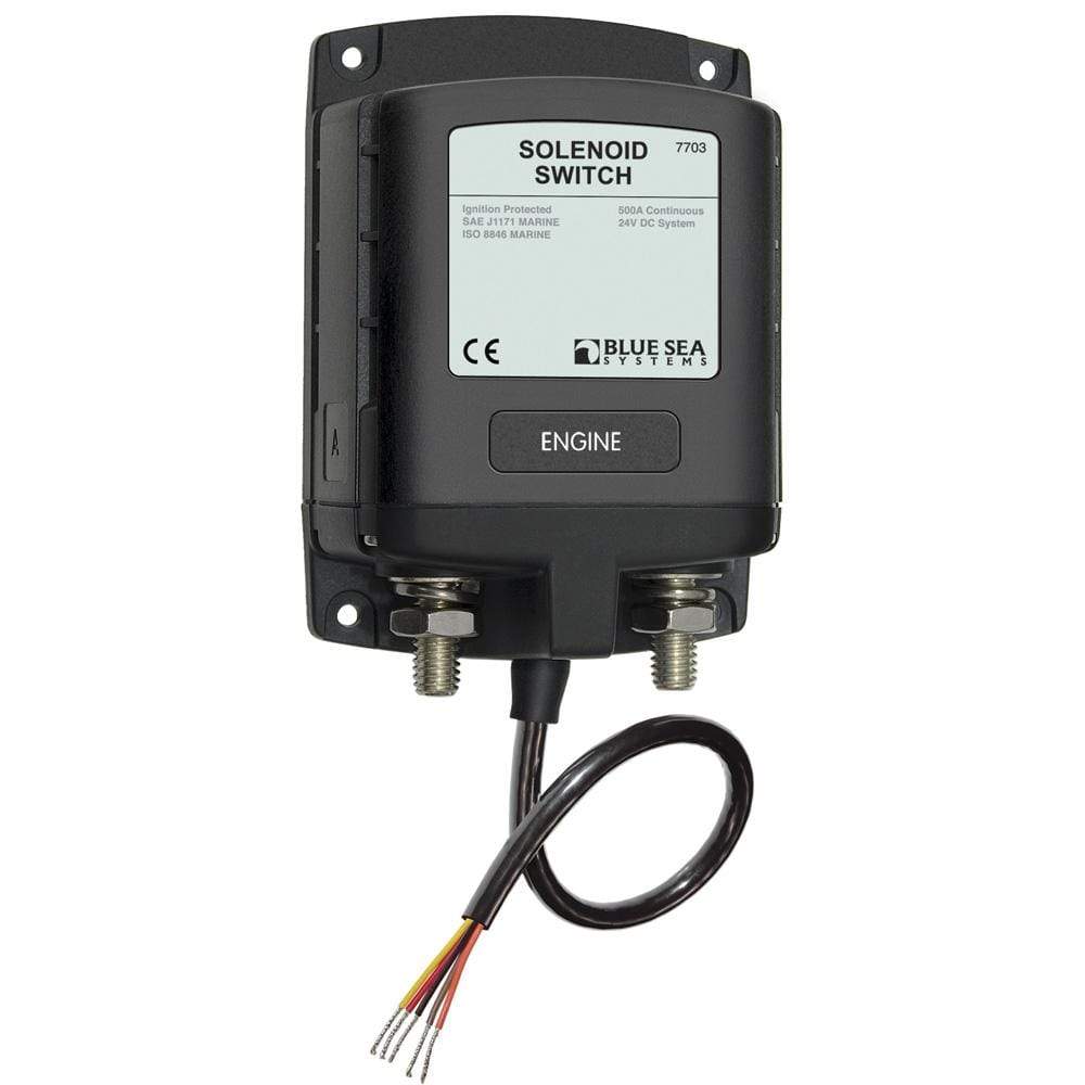 Blue Sea System Qualifies for Free Shipping Blue Sea ML-Series Remote Battery Switch 24v #7703