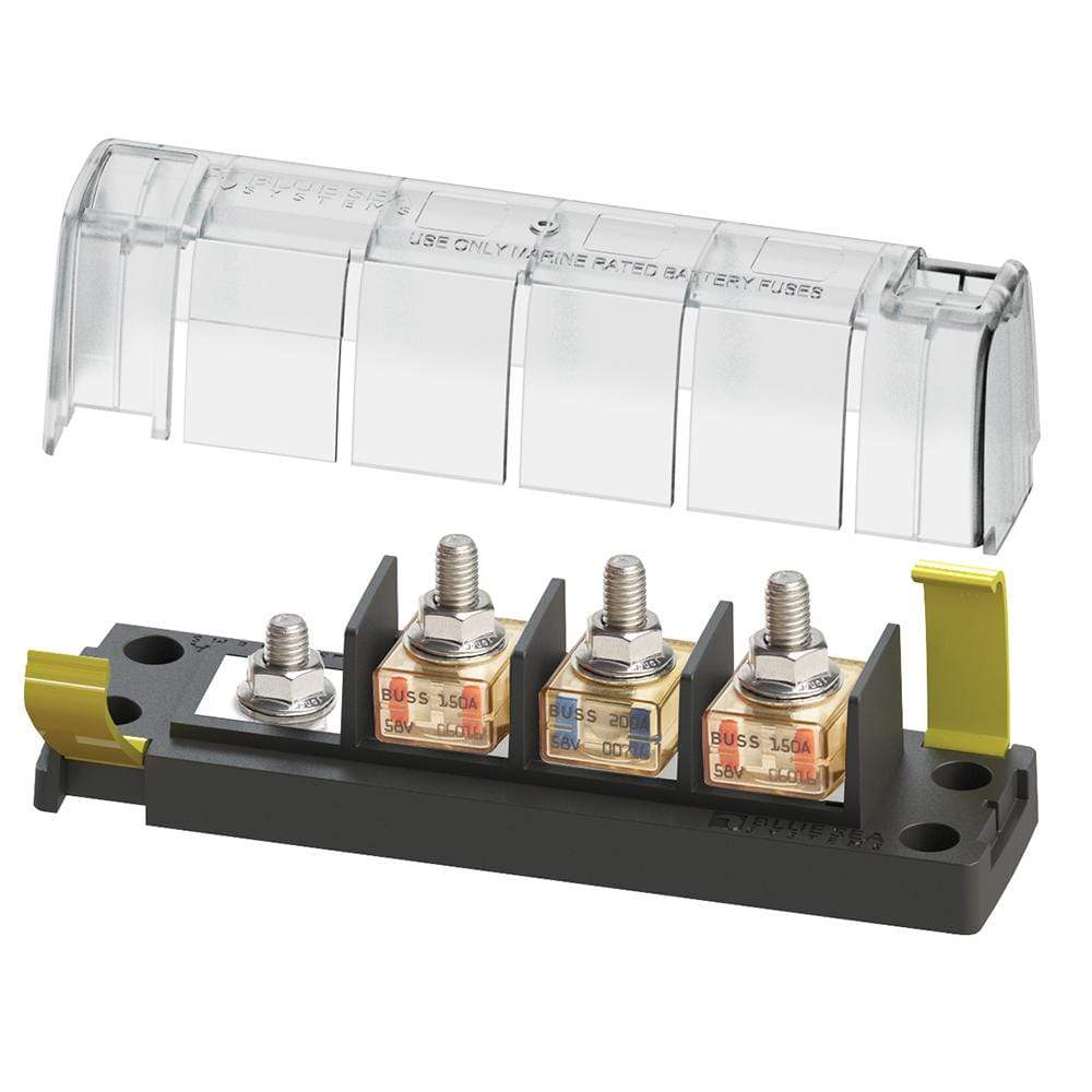 Blue Sea System Qualifies for Free Shipping Blue Sea MRBF 3-Circuit Fuse Block Common Source #5196