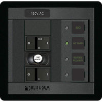 Blue Sea System Qualifies for Free Shipping Blue Sea Panel 360 120v AC 1-Position with ELCI Main 30a Fr #1190