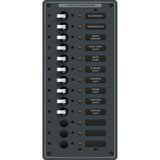 Blue Sea System Qualifies for Free Shipping Blue Sea Panel DC 13-Position Vertical #8376