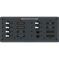 Blue Sea System Qualifies for Free Shipping Blue Sea Panel DC 8-Position Horizontal #8385