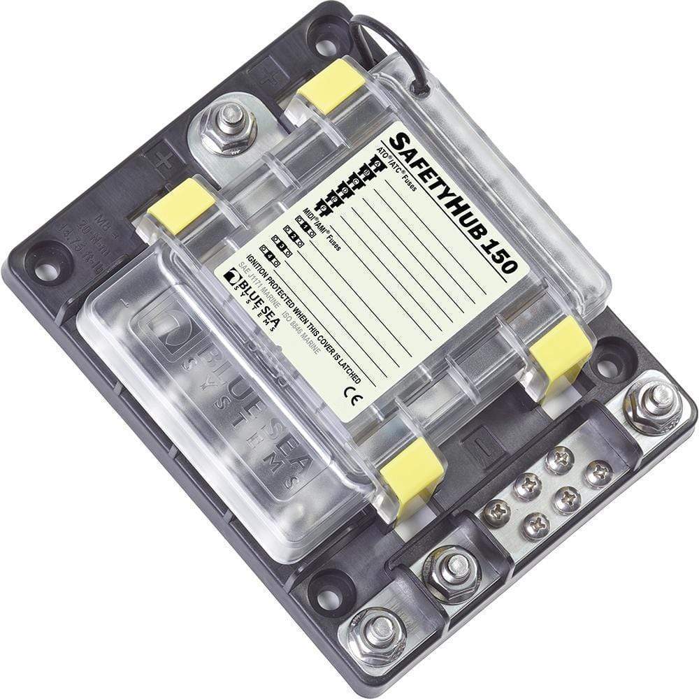 Blue Sea SafetyHub 150 Fuse Box #7748