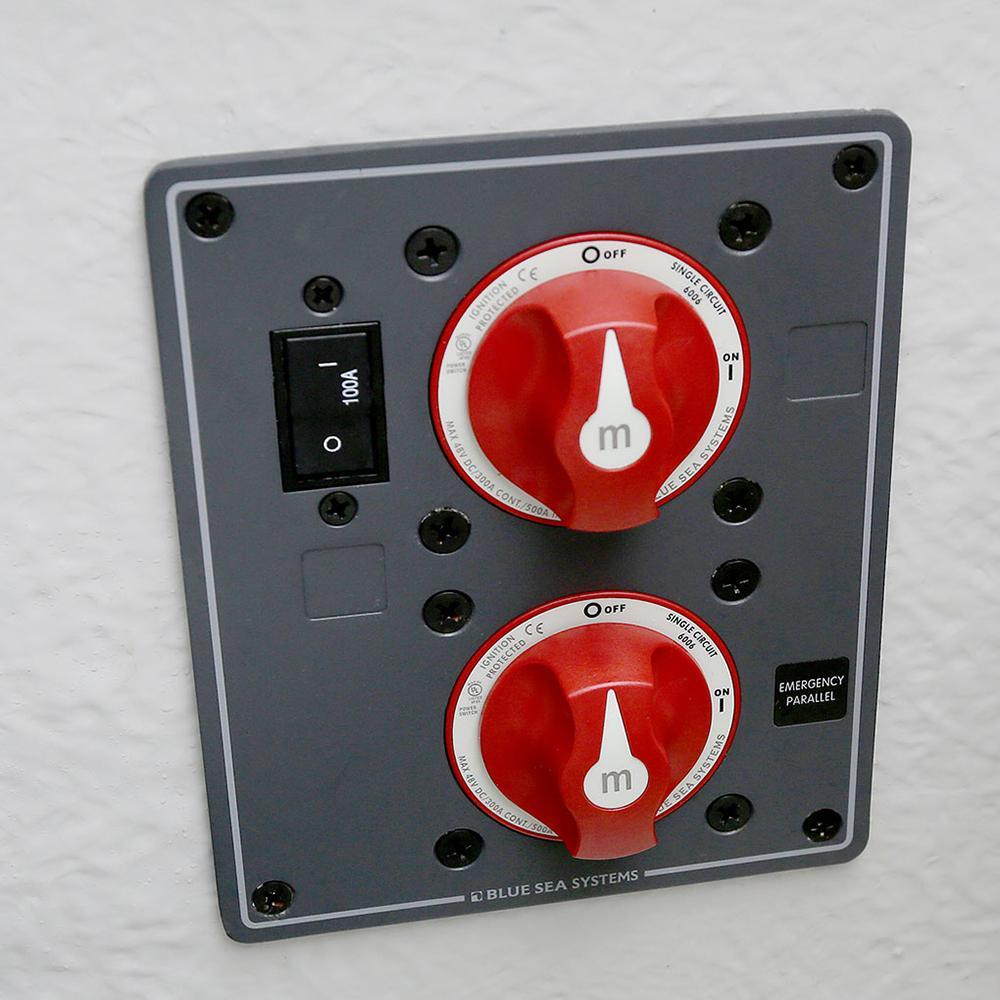 Blue Sea System Qualifies for Free Shipping Blue Sea Single Circuit ON/OFF Plus Main #8080