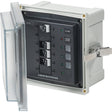 Blue Sea System Qualifies for Free Shipping Blue Sea SMS Panel Enclosure 120v 50a 3CB #3130