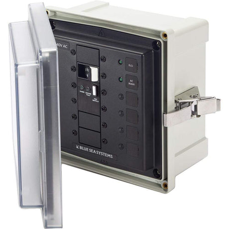 Blue Sea System Qualifies for Free Shipping Blue Sea SMS Surface Mount System Panel Enclosure 240v ELCI 50a #3120