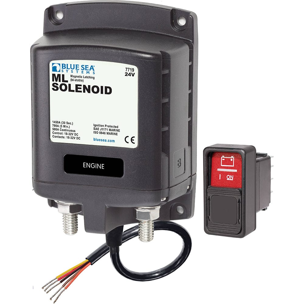 Blue Sea System Qualifies for Free Shipping Blue Sea Solenoid ML-Series 24v #7719
