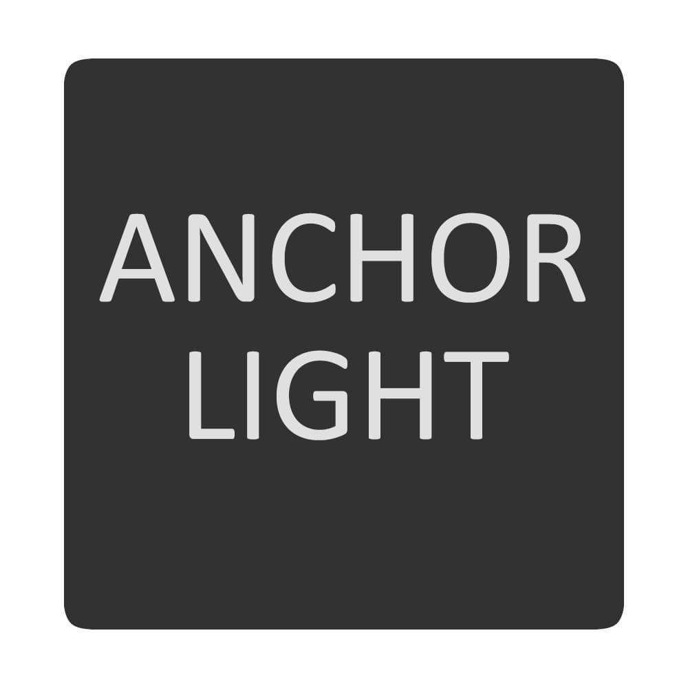 Blue Sea System Qualifies for Free Shipping Blue Sea Square Format Anchor Light Label #6520-0035