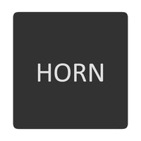 Blue Sea System Qualifies for Free Shipping Blue Sea Square Format Horn Label #6520-0270