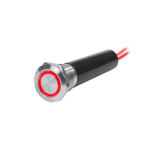 Blue Sea System Qualifies for Free Shipping Blue Sea SS Push Button Switch 20a Off-On Red #4192