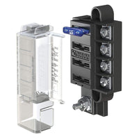 Blue Sea ST Blade Compact Fuse Block 4-Circuit with Cover #5045