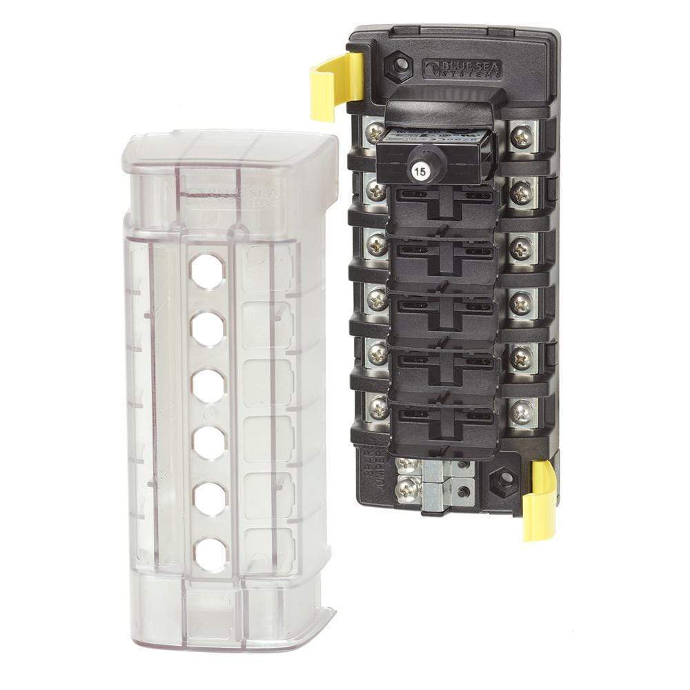 Blue Sea System Qualifies for Free Shipping Blue Sea ST CLB Circuit Breaker Block 6-Position #5050