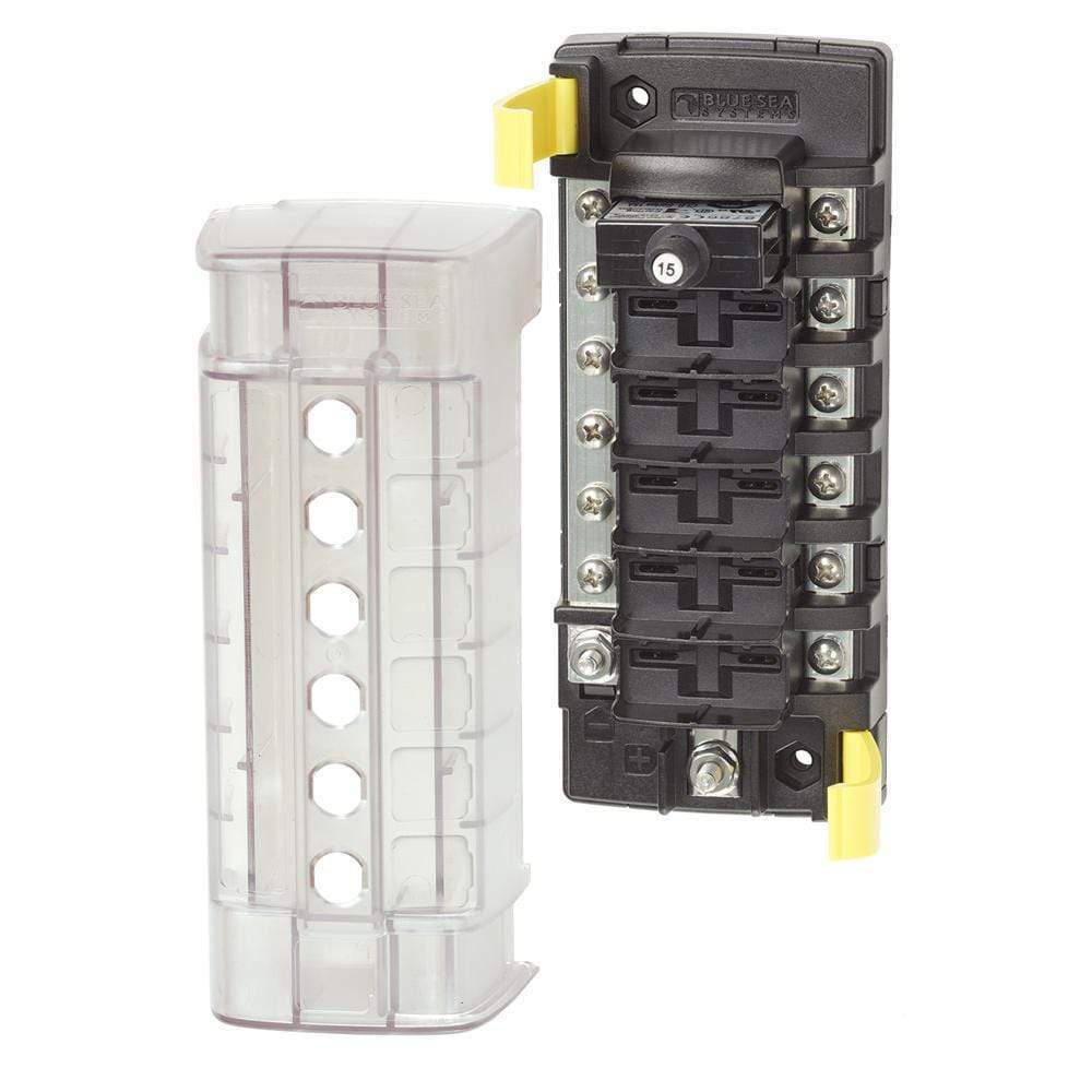 Blue Sea System Qualifies for Free Shipping Blue Sea ST CLB Circuit Breaker Block 6-Position #5052