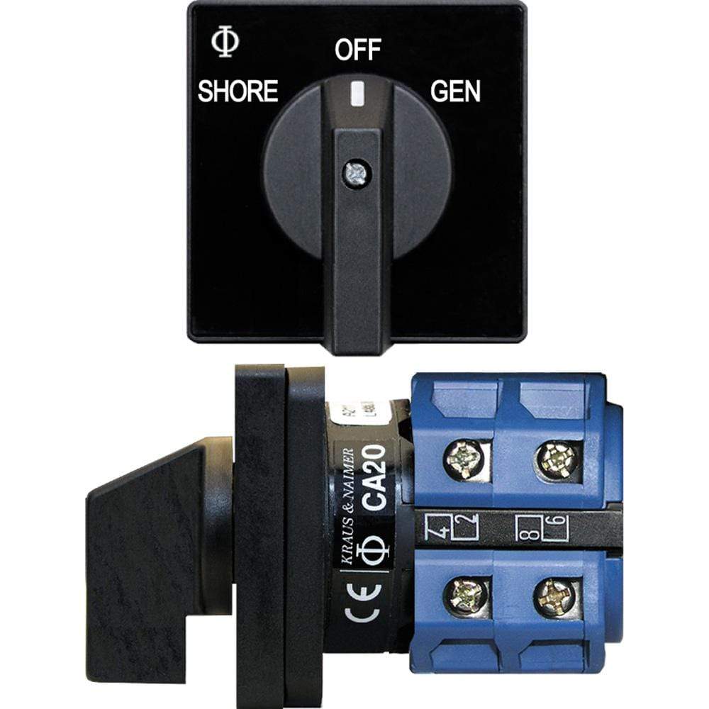 Blue Sea System Qualifies for Free Shipping Blue Sea Switch AC 120v AC 32a OFF 2-Position #9009