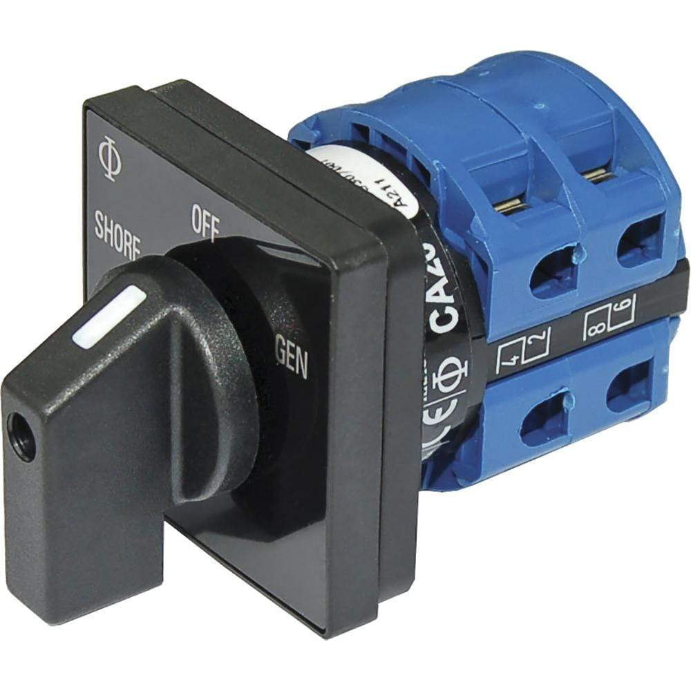 Blue Sea Switch AC 120v AC 32a OFF 2-Position #9009