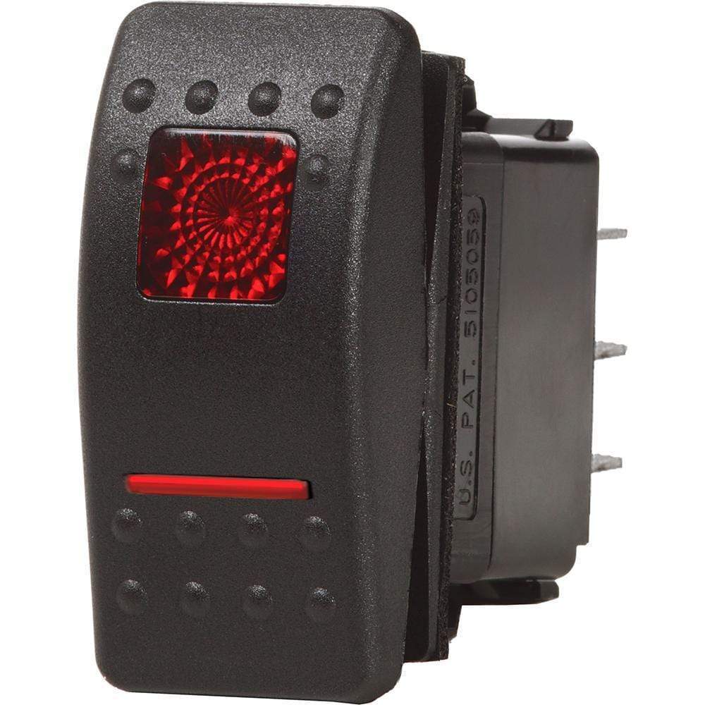 Blue Sea System Qualifies for Free Shipping Blue Sea Switch Contura2 SPDT On-Off-On Black #7931