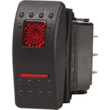 Blue Sea System Qualifies for Free Shipping Blue Sea Switch Contura2 SPDT On-Off-On Black #7931