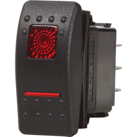 Blue Sea System Qualifies for Free Shipping Blue Sea Switch Contura2 SPDT On-Off-On Black #7931