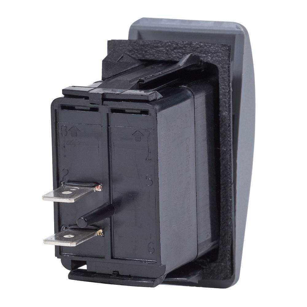 Blue Sea System Qualifies for Free Shipping Blue Sea Switch Contura2 SPST Off-(Mom On) Black #7930