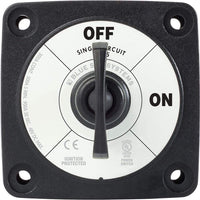 Blue Sea Switch M Series On/Off W/Key Black #6005200