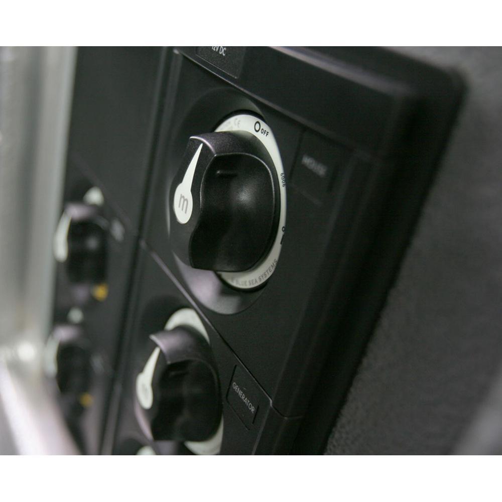 Blue Sea System Qualifies for Free Shipping Blue Sea Switch M-Series On/Off with Knob Black #6006200