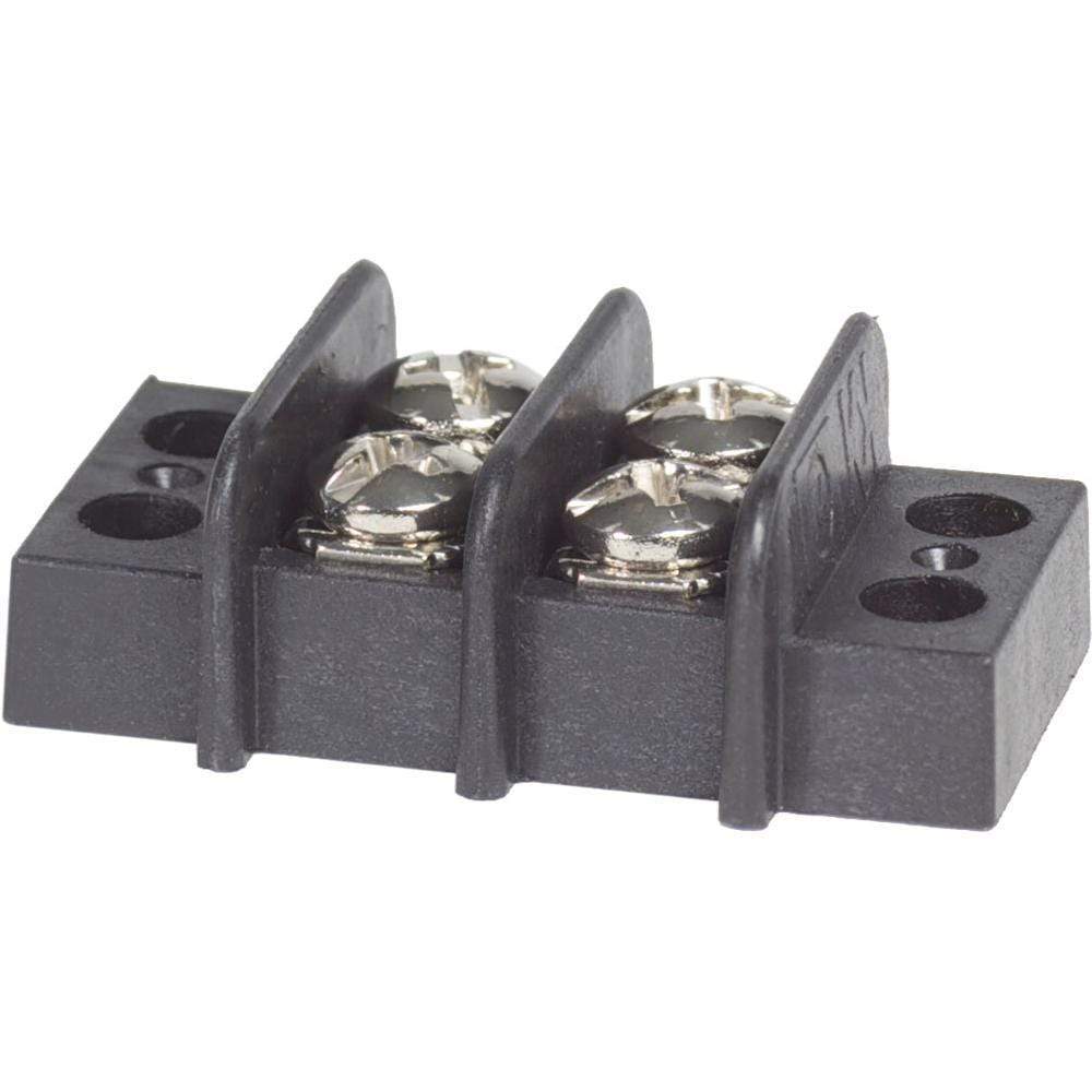 Blue Sea System Qualifies for Free Shipping Blue Sea Terminal Black 20a 2 Circuit #2402