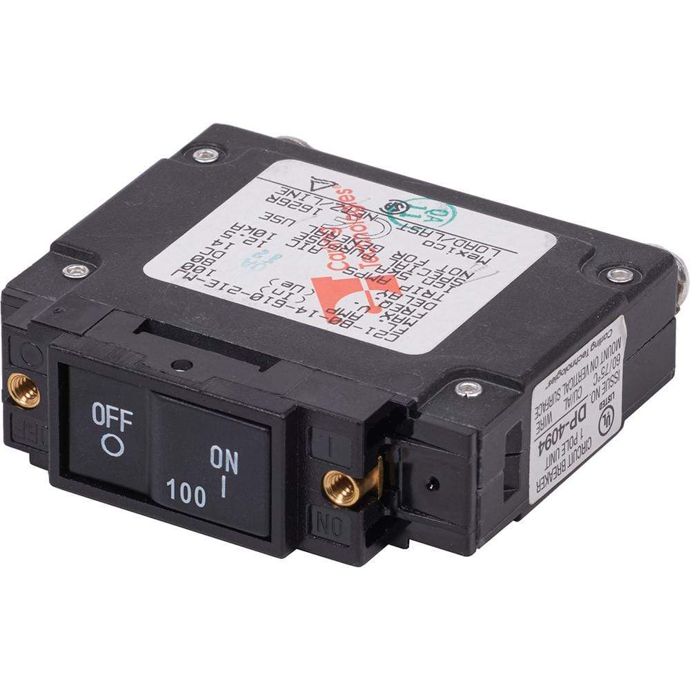 Blue Sea System Qualifies for Free Shipping Blue Sea Ul-489 Circuit Breaker 100a DC Flat Rocker #7446