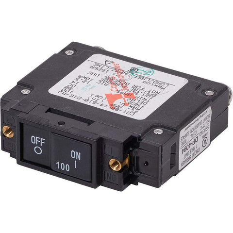 Blue Sea System Qualifies for Free Shipping Blue Sea Ul-489 Circuit Breaker 100a DC Flat Rocker #7446