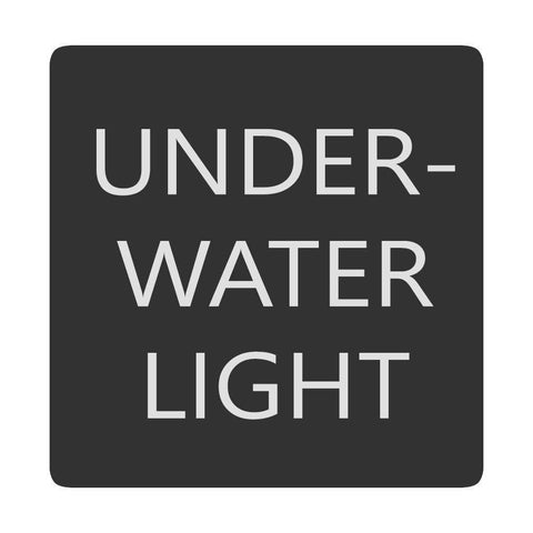 Blue Sea Underwater Light Label #6520-0535