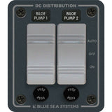 Blue Sea System Qualifies for Free Shipping Blue Sea Water-Resistant Bilge Panel 2 Contura Switches #8664