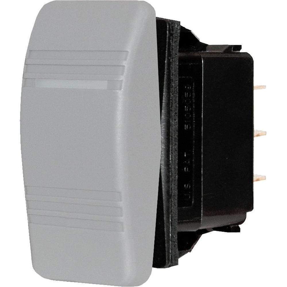 Blue Sea System Qualifies for Free Shipping Blue Sea Water Resistant Contura Switch Gray #8234