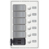 Blue Sea System Qualifies for Free Shipping Blue Sea Waterproof Panel 12v 5-Position Plus Dual USB #8421