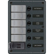 Blue Sea System Qualifies for Free Shipping Blue Sea Waterproof Panel 5-Position Plus Dual USB Charger #8121