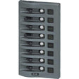 Blue Sea System Qualifies for Free Shipping Blue Sea Weather Deck 12v Panel 8-Position Grey #4378