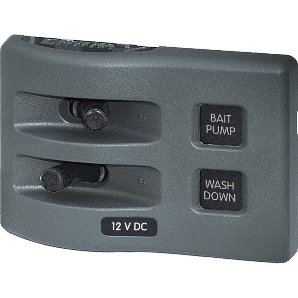 Blue Sea System Qualifies for Free Shipping Blue Sea Weatherdeck Panel 2-Position No Circuit #4303