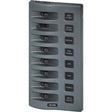 Blue Sea System Qualifies for Free Shipping Blue Sea Weatherdeck Panel 8-Position No Circuit #4309
