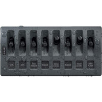 Blue Sea Weatherdeck Panel 8-Position No Circuit #4309