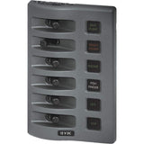 Blue Sea System Qualifies for Free Shipping Blue Sea WeatherDeck Water Resistant Fuse Panel 6-Position Grey #4306
