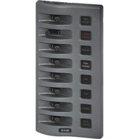 Blue Sea System Qualifies for Free Shipping Blue Sea WeatherDeck Water Resistant Fuse Panel 8-Position Grey #4308