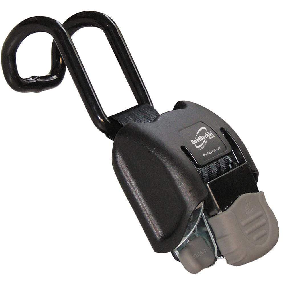 Indiana Mills-Boatbuckle Qualifies for Free Shipping BoatBuckle G2 Retractable Gunwale Tie-Down 14-38" Pair #F14221