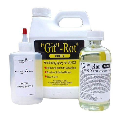 Boatlife Hazardous Item - Not Qualified for Free Shipping Boatlife Git Rot Kit Quart #1065