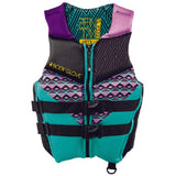 Body Glove Qualifies for Free Shipping Body Glove Womens Phantom PFD Aqua/Purple 2XL #20224WAQUPRP2XL
