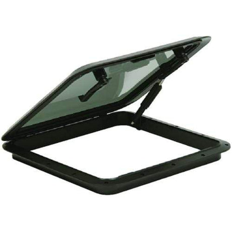 Bomar Qualifies for Free Shipping Bomar Hatch 20-3/8" x 15-18" OD Black Smoked Acrylic Lens #G9271111