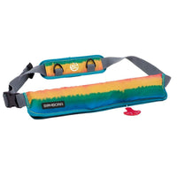 Bombora Qualifies for Free Shipping Bombora 16 oz Inflatable Belt Pack Rasta #RST1619
