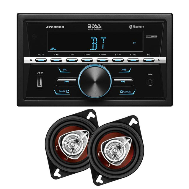 Boss Audio Qualifies for Free Shipping Boss Audio 470brgb Kit Am/Fm/Bt Stereo And Pair Of #470BRGBKIT