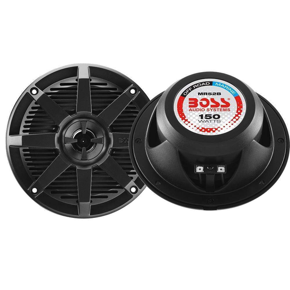 Boss Audio Qualifies for Free Shipping Boss Audio 5.25" 2-Way 150w Marine Full Range Speaker #MR52B