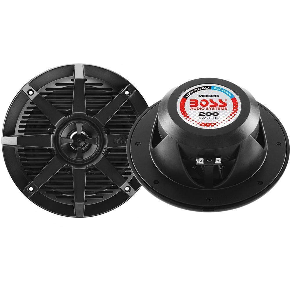 Boss Audio Qualifies for Free Shipping Boss Audio 6.5" 2-Way 200w Marine Full Range Speaker #MR62B