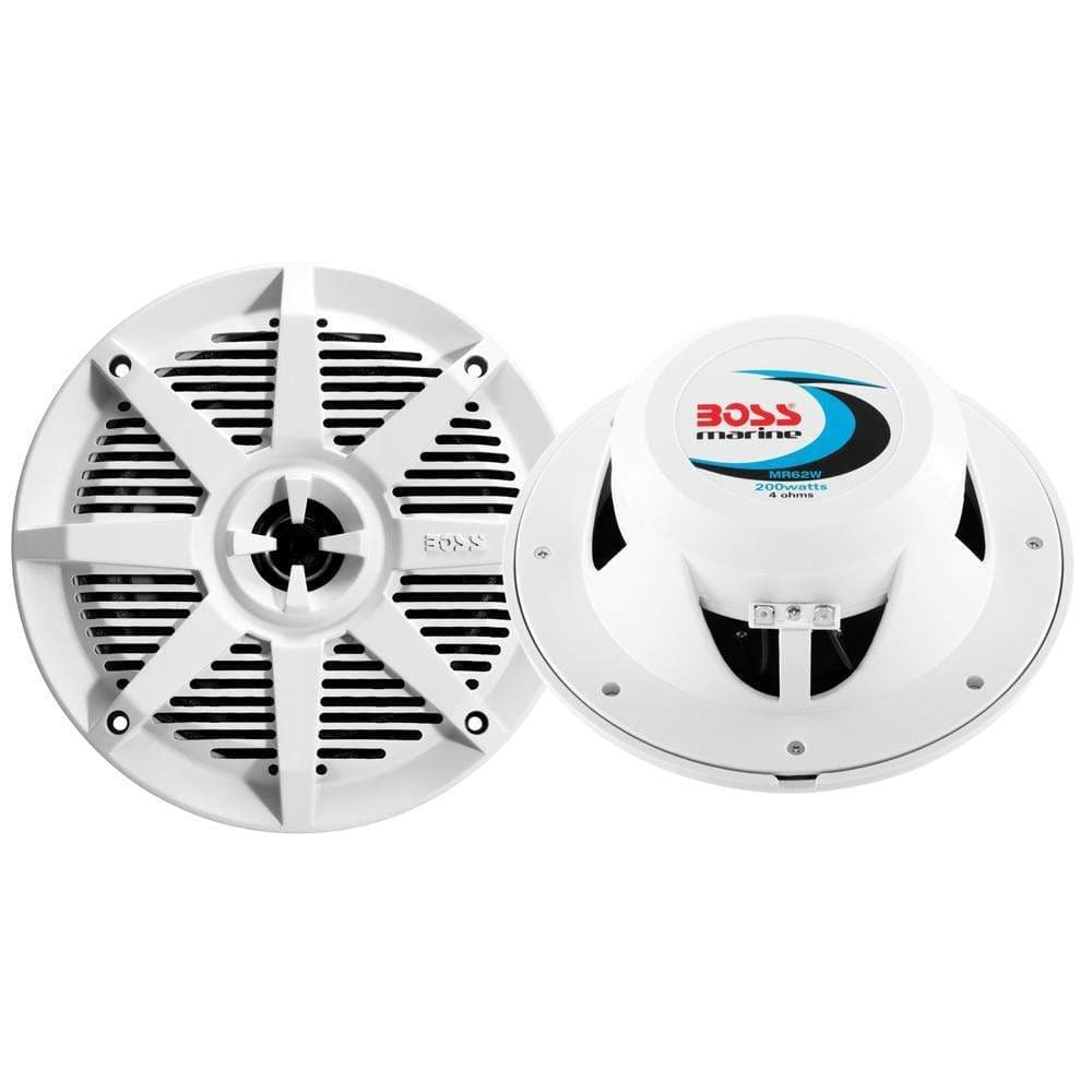 Boss Audio Qualifies for Free Shipping Boss Audio 6.5" 2-Way 200w Marine Full Range Speaker #MR62W