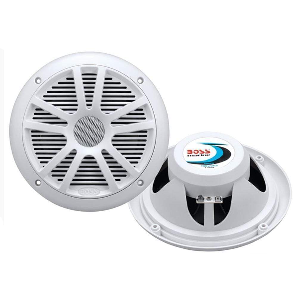 Boss Audio Qualifies for Free Shipping Boss Audio 6.5" Dual-Cone Speaker White Pr #MR6W