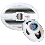 Boss Audio Qualifies for Free Shipping Boss Audio 6" x 9" White Oval Speakers #MR690